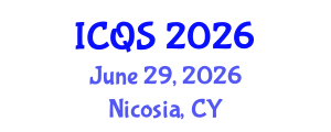 International Conference on Quality Software (ICQS) June 29, 2026 - Nicosia, Cyprus International Conference on Quality Software (ICQS) June 29, 2026 - Nicosia, Cyprus