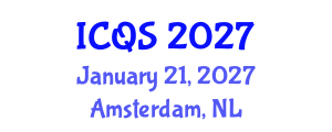 International Conference on Quality Software (ICQS) January 21, 2027 - Amsterdam, Netherlands International Conference on Quality Software (ICQS) January 21, 2027 - Amsterdam, Netherlands
