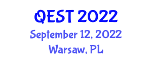 International Conference on Quantitative Evaluation of SysTems (QEST) September 12, 2022 - Warsaw, Poland