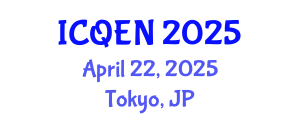 International Conference on Quantum Engineering and Nanotechnology (ICQEN) April 22, 2025 - Tokyo, Japan