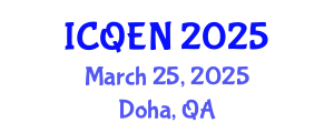 International Conference on Quantum Engineering and Nanotechnology (ICQEN) March 25, 2025 - Doha, Qatar