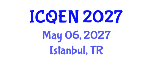 International Conference on Quantum Engineering and Nanotechnology (ICQEN) May 06, 2027 - Istanbul, Turkey International Conference on Quantum Engineering and Nanotechnology (ICQEN) May 06, 2027 - Istanbul, Turkey