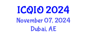 International Conference on Quantum Information and Optics (ICQIO) November 07, 2024 - Dubai, United Arab Emirates
