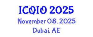 International Conference on Quantum Information and Optics (ICQIO) November 08, 2025 - Dubai, United Arab Emirates
