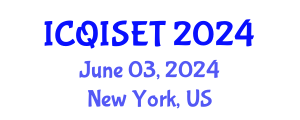 International Conference on Quantum Information Science, Engineering and Technology (ICQISET) June 03, 2024 - New York, United States
