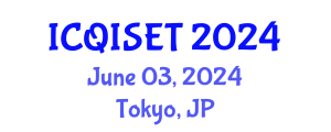 International Conference on Quantum Information Science, Engineering and Technology (ICQISET) June 03, 2024 - Tokyo, Japan