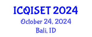 International Conference on Quantum Information Science, Engineering and Technology (ICQISET) October 24, 2024 - Bali, Indonesia