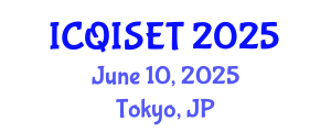 International Conference on Quantum Information Science, Engineering and Technology (ICQISET) June 10, 2025 - Tokyo, Japan