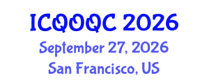 International Conference on Quantum Optics and Quantum Computing (ICQOQC) September 27, 2026 - San Francisco, United States