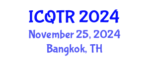 International Conference on Quantum Theory and Relativity (ICQTR) November 25, 2024 - Bangkok, Thailand