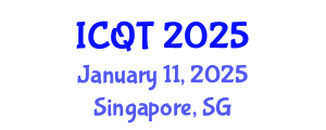 International Conference on Queueing Theory (ICQT) January 11, 2025 - Singapore, Singapore