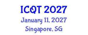 International Conference on Queueing Theory (ICQT) January 11, 2027 - Singapore, Singapore