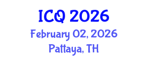 International Conference on Quran (ICQ) February 02, 2026 - Pattaya, Thailand International Conference on Quran (ICQ) February 02, 2026 - Pattaya, Thailand