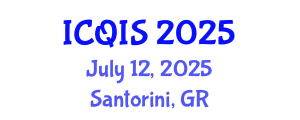 International Conference on Quranic and Islamic Studies (ICQIS) July 12, 2025 - Santorini, Greece