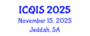 International Conference on Quranic and Islamic Studies (ICQIS) November 15, 2025 - Jeddah, Saudi Arabia