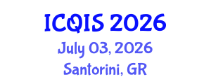 International Conference on Quranic and Islamic Studies (ICQIS) July 03, 2026 - Santorini, Greece International Conference on Quranic and Islamic Studies (ICQIS) July 03, 2026 - Santorini, Greece