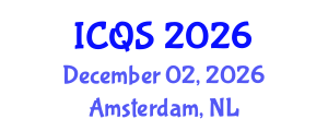 International Conference on Quranic Studies (ICQS) December 02, 2026 - Amsterdam, Netherlands International Conference on Quranic Studies (ICQS) December 02, 2026 - Amsterdam, Netherlands