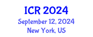 International Conference on Radar (ICR) September 12, 2024 - New York, United States