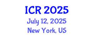 International Conference on Radar (ICR) July 12, 2025 - New York, United States