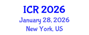 International Conference on Radar (ICR) January 28, 2026 - New York, United States
