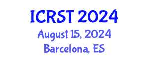 International Conference on Radar Science and Technology (ICRST) August 15, 2024 - Barcelona, Spain