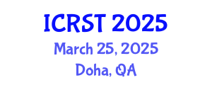 International Conference on Radar Science and Technology (ICRST) March 25, 2025 - Doha, Qatar