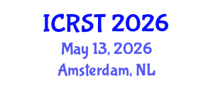 International Conference on Radar Science and Technology (ICRST) May 13, 2026 - Amsterdam, Netherlands