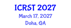 International Conference on Radar Science and Technology (ICRST) March 17, 2027 - Doha, Qatar International Conference on Radar Science and Technology (ICRST) March 17, 2027 - Doha, Qatar