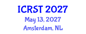International Conference on Radar Science and Technology (ICRST) May 13, 2027 - Amsterdam, Netherlands International Conference on Radar Science and Technology (ICRST) May 13, 2027 - Amsterdam, Netherlands