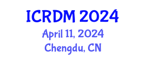 International Conference on Radiation Detection and Measurement (ICRDM) April 11, 2024 - Chengdu, China