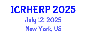 International Conference on Radiation Health Effects and Radiation Protection (ICRHERP) July 12, 2025 - New York, United States