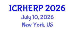 International Conference on Radiation Health Effects and Radiation Protection (ICRHERP) July 10, 2026 - New York, United States International Conference on Radiation Health Effects and Radiation Protection (ICRHERP) July 10, 2026 - New York, United States