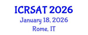 International Conference on Radio Science and Antenna Technology (ICRSAT) January 18, 2026 - Rome, Italy