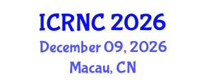 International Conference on Radiochemistry and Nuclear Chemistry (ICRNC) December 09, 2026 - Macau, China International Conference on Radiochemistry and Nuclear Chemistry (ICRNC) December 09, 2026 - Macau, China