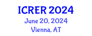 International Conference on Radioecology and Environmental Radioactivity (ICRER) June 20, 2024 - Vienna, Austria