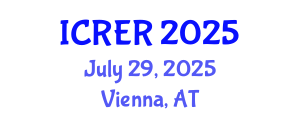 International Conference on Radioecology and Environmental Radioactivity (ICRER) July 29, 2025 - Vienna, Austria