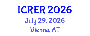 International Conference on Radioecology and Environmental Radioactivity (ICRER) July 29, 2026 - Vienna, Austria