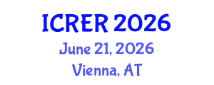 International Conference on Radioecology and Environmental Radioactivity (ICRER) June 21, 2026 - Vienna, Austria