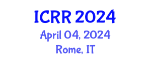 International Conference on Radiography and Radiotherapy (ICRR) April 08, 2024 - Rome, Italy