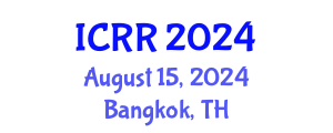 International Conference on Radiography and Radiotherapy (ICRR) August 19, 2024 - Bangkok, Thailand