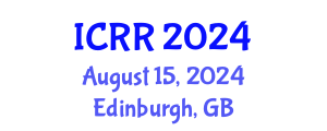 International Conference on Radiography and Radiotherapy (ICRR) August 15, 2024 - Edinburgh, United Kingdom