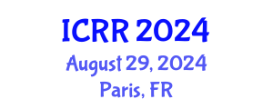 International Conference on Radiography and Radiotherapy (ICRR) August 26, 2024 - Paris, France