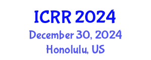 International Conference on Radiography and Radiotherapy (ICRR) December 30, 2024 - Honolulu, United States
