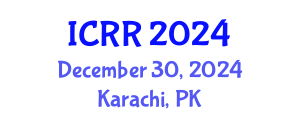 International Conference on Radiography and Radiotherapy (ICRR) December 30, 2024 - Karachi, Pakistan