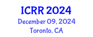 International Conference on Radiography and Radiotherapy (ICRR) December 09, 2024 - Toronto, Canada