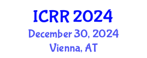 International Conference on Radiography and Radiotherapy (ICRR) December 30, 2024 - Vienna, Austria