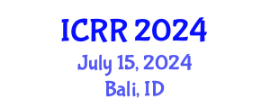 International Conference on Radiography and Radiotherapy (ICRR) July 15, 2024 - Bali, Indonesia