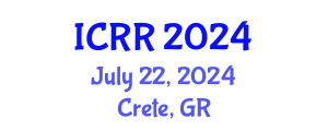 International Conference on Radiography and Radiotherapy (ICRR) July 22, 2024 - Crete, Greece