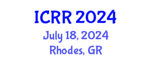 International Conference on Radiography and Radiotherapy (ICRR) July 19, 2024 - Rhodes, Greece