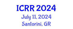International Conference on Radiography and Radiotherapy (ICRR) July 11, 2024 - Santorini, Greece